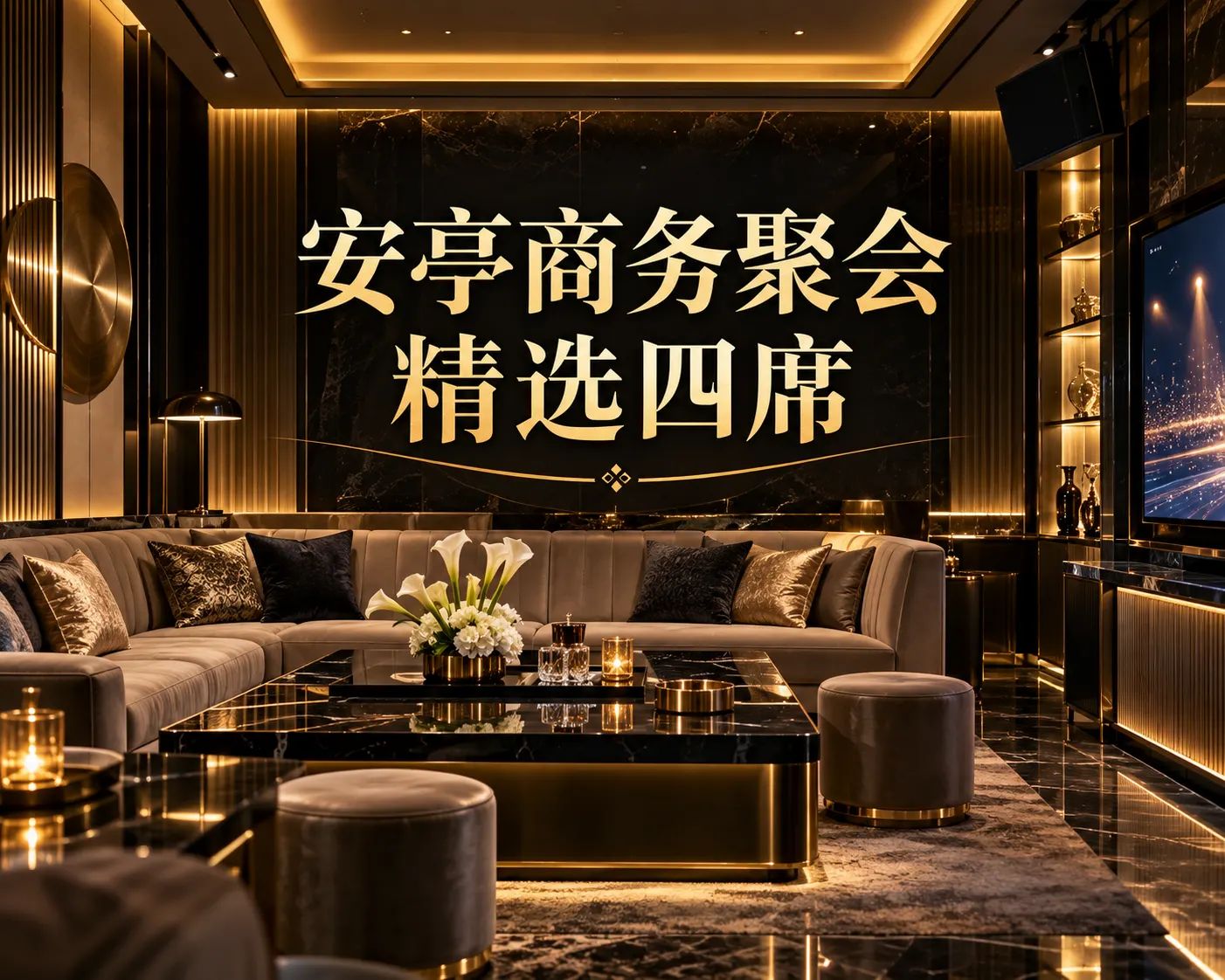 安亭商务聚会｜精选三席