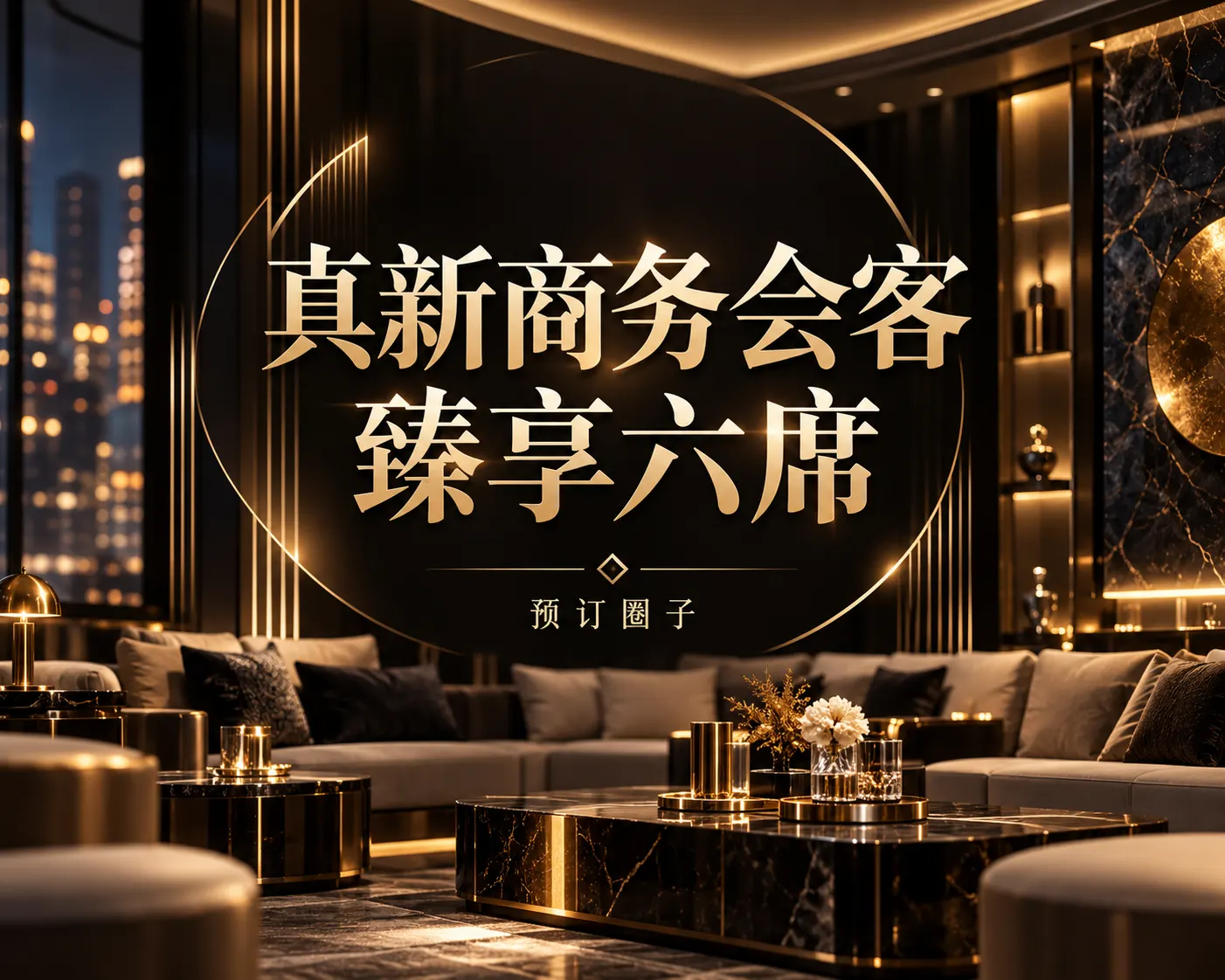 真新商务会客｜臻享六席
